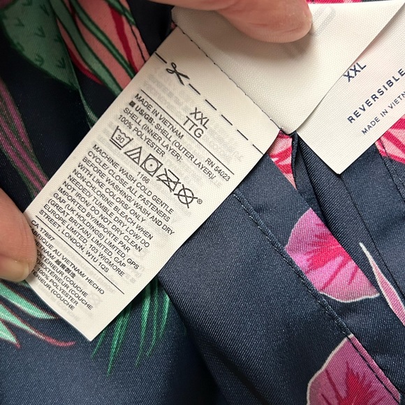 NWT Reversible GAP Jacket XXL - Picture 6 of 7